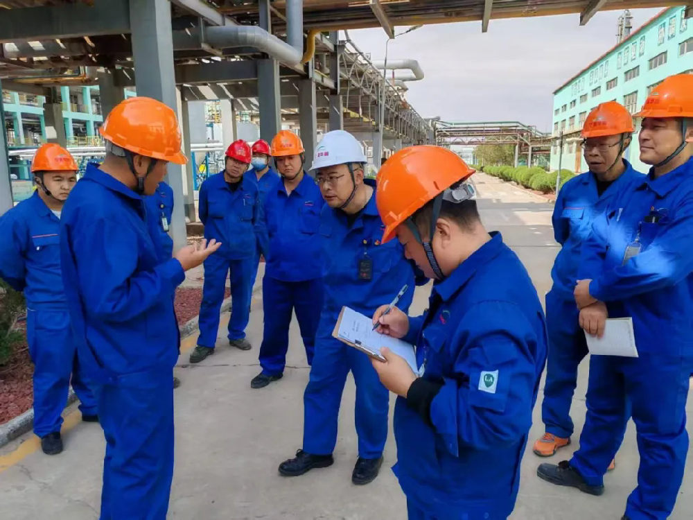 筑牢安全防线 守护发展基石——宁夏华御化工有限公司深入开展“双节”节前安全生产大检查